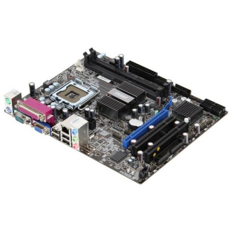 БУ Материнська плата MSI G41M-P28 (s775, 2xDDR3, 4xSATA, Intel G41, 1xPCI-Ex16, 2xPCI, mATX)