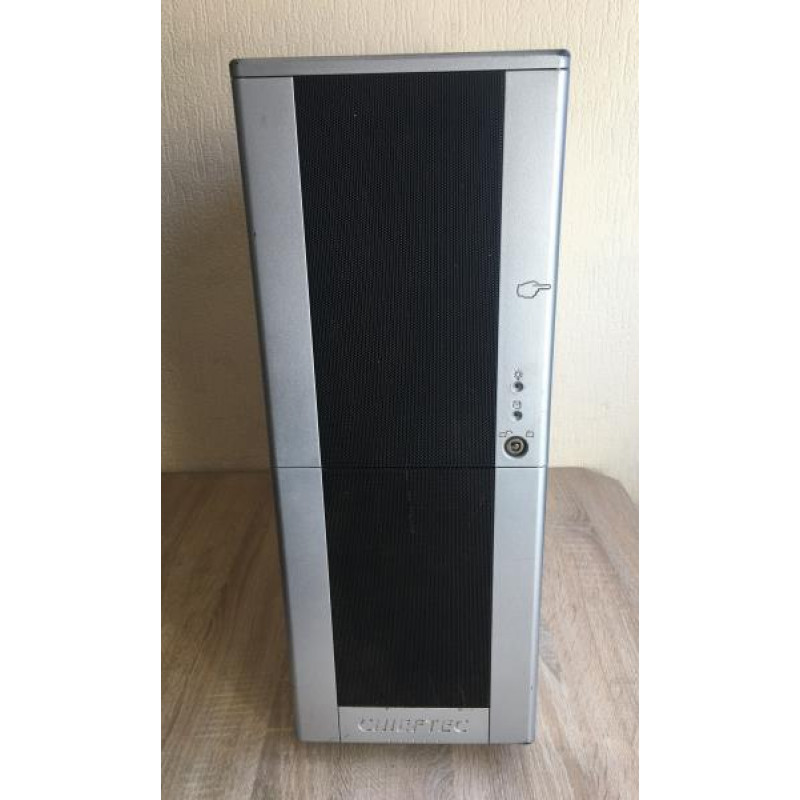 Used Miditower case for 4U server Chieftec LCX-01B-B-SL, 205 x 540 x 540 mm, EE-ATX, 6x3.5"