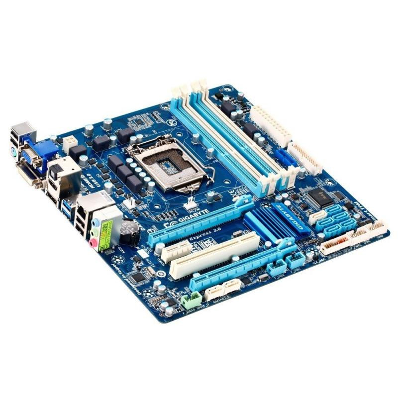 Motherboard Gigabyte GA-B75M-D3P (s1155, B75, 4xDDR3, 6xSATA, 2xPCI-Ex16, 1xPCI-Ex1, mATX)