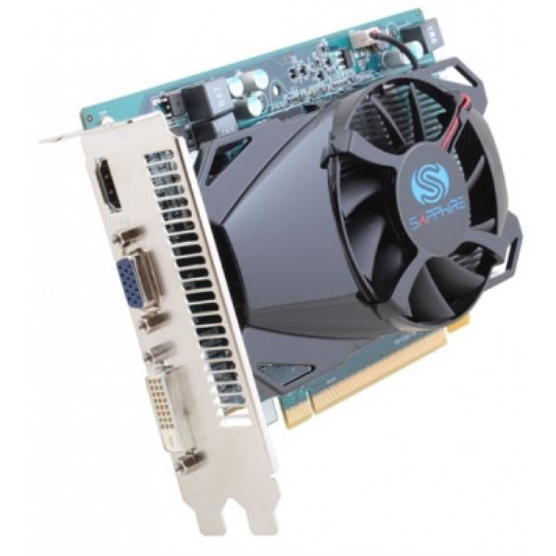 БУ Відеокарта Sapphire Radeon HD 6670, 1 ГБ, GDDR3, 128 біт, 800/1333 МГц,