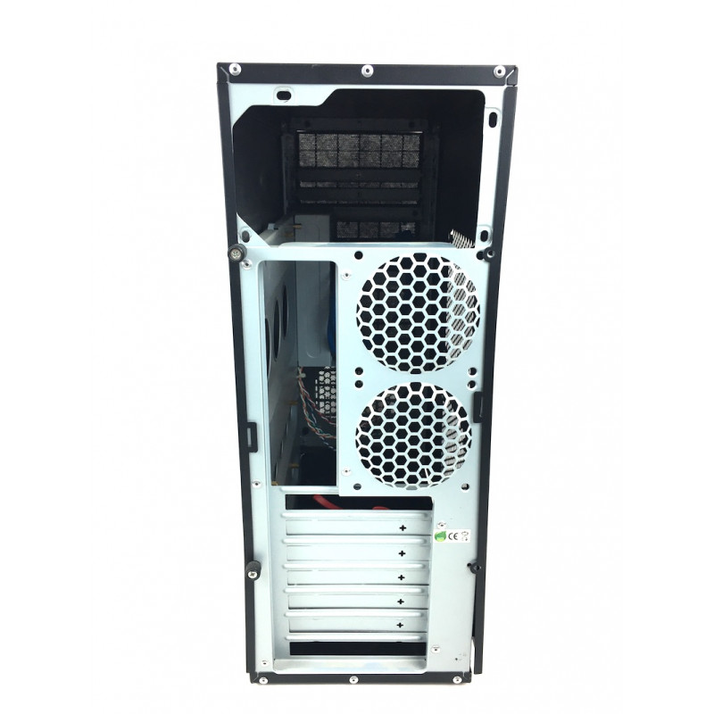 БУ Корпус ATX без БП Chieftec (014) габариты: 427x412x160мм; отсеки: 2x5.25" 4x3.5", верхний БП