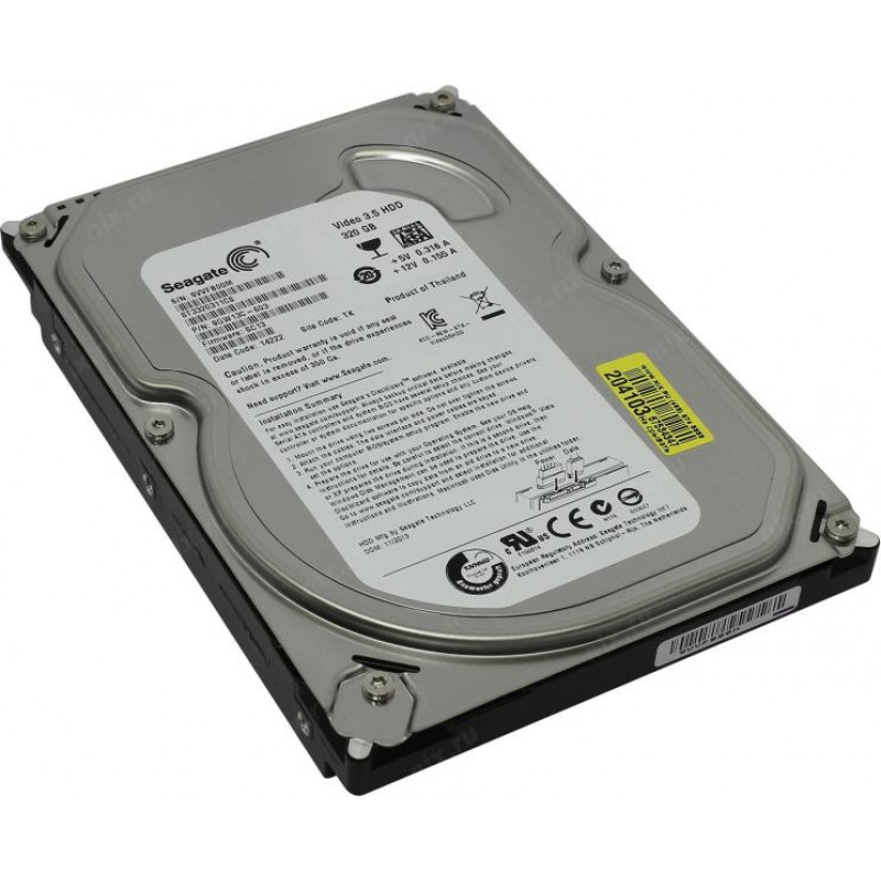 Used Hard drive 320 GB Seagate (3.5", 5900 rpm, 8 MB, SATAII, ST3320311CS)