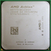 БУ Процессор AMD Athlon 64 X2 7750 (AM2/AM2+/2x2.7GHz/65нм/95Вт/AD775ZWCJ2BGH)