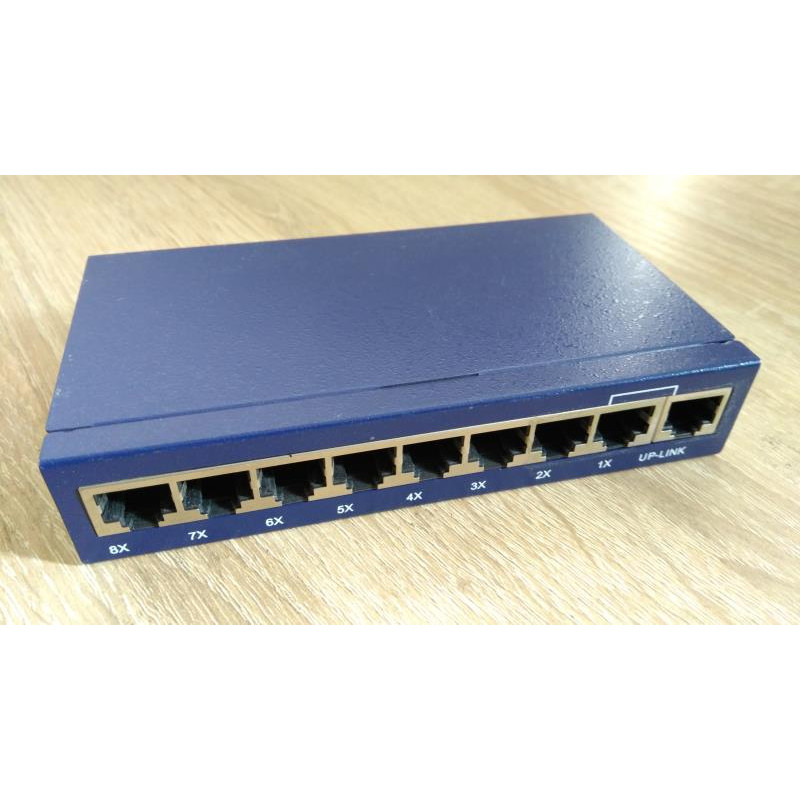 БУ Коммутатор Gembird NS-8PM, 8 x 100mbit