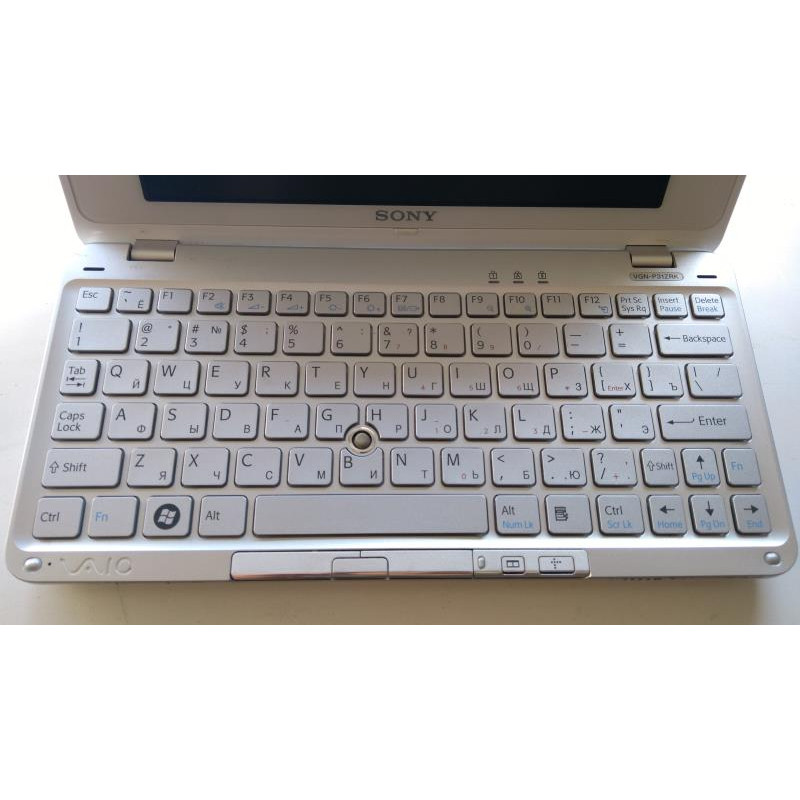 Laptop 8" Sony VAIO VGN-P31ZRK, Atom Z540 (1.86GHz), 2GB DDR2, 80GB