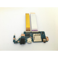 Original Audio USB Ethernet DA0FI3TB8E0 REV:E board for Sony Vaio SVF15N with cables