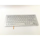 Used Original Sony Vaio SVF15N keyboard (silver, with frame, 9Z.NABBQ.81N)