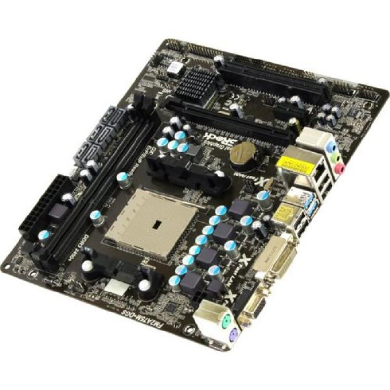 ASRock FM2A75M-DGS Motherboard (sFM2, 6xSATA, 2xDDR3, PCI x16, PCI, VGA/DVI, mATX)