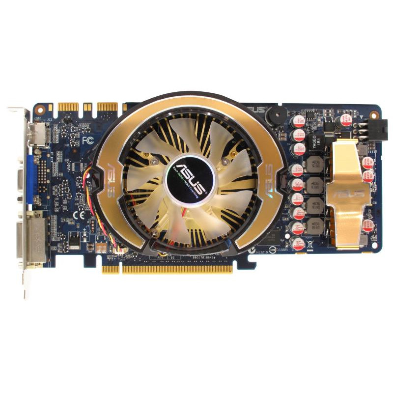 БУ Відеокарта PCI-e Asus GeForce 250, 512MB GDDR3, 256-bit, VGA/DVI/HDMI (ENGTS250/DI/512MD3/A)