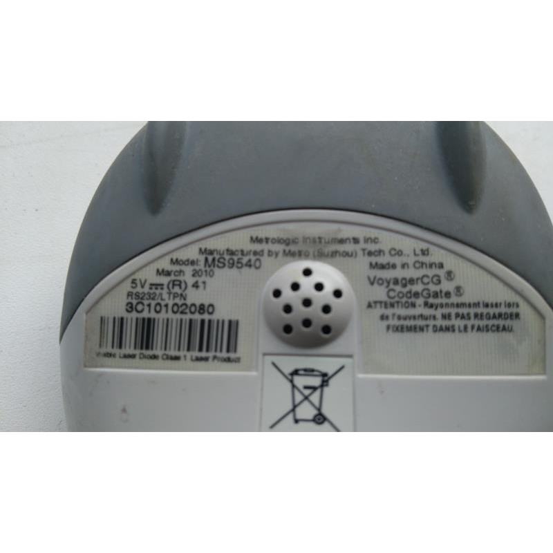 Honeywell (Metrologic) VoyagerCG MS9540 Scanner, RS-232 (COM)