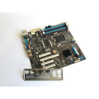 БУ Материнська плата для сервера ASUS P9D-M (s1150, 4xDDR3 (32Gb max), 6xSATAII, 2 lan, VGA, mATX
