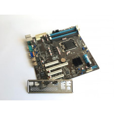 БУ Материнська плата для сервера ASUS P9D-M (s1150, 4xDDR3 (32Gb max), 6xSATAII, 2 lan, VGA, mATX