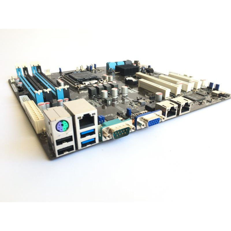 БУ Материнська плата для сервера ASUS P9D-M (s1150, 4xDDR3 (32Gb max), 6xSATAII, 2 lan, VGA, mATX
