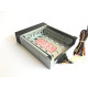Used Hot-swap pocket in 5.25" bay for 2.5" and 3.5" hard drives (1xSATA, 2xMolex)