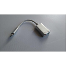 БУ Адаптер Vinga USB type C - 2 x 3.5 мм jack