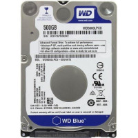 БУ Жорсткий диск 500 ГБ Western Digital (для ноутбука, 2.5", 5400 об/хв, 16 МБ, SATAIII, WD5000LPCX)