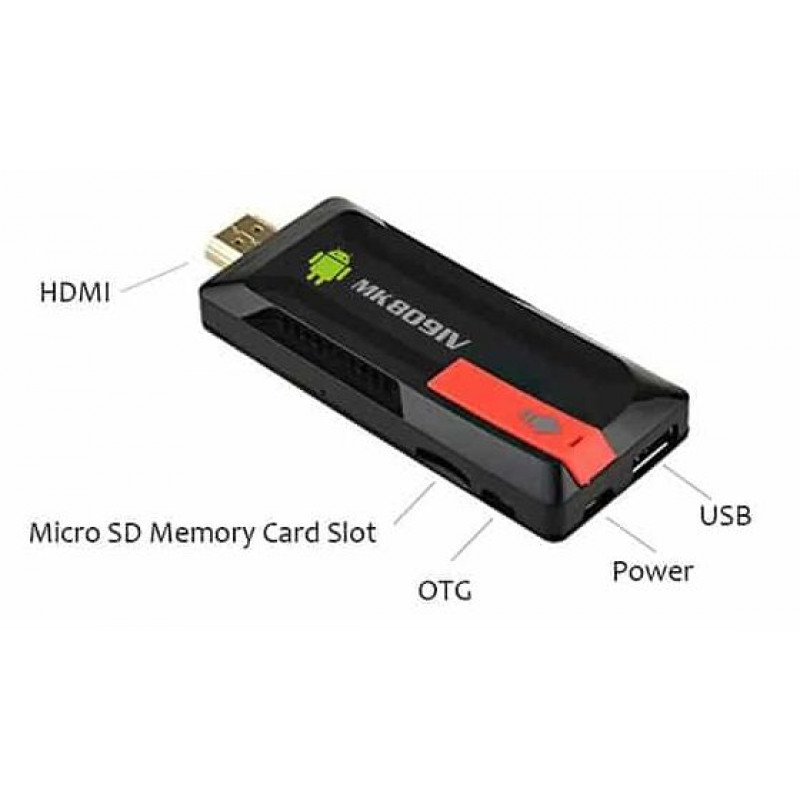 БУ Мини ПК MK809IV, RK3188 Cortex-A9 Quad (1.6GHz) 2GB DDR3, 8GB ROM, Wi-Fi, BT, HDMI, Android 4.4