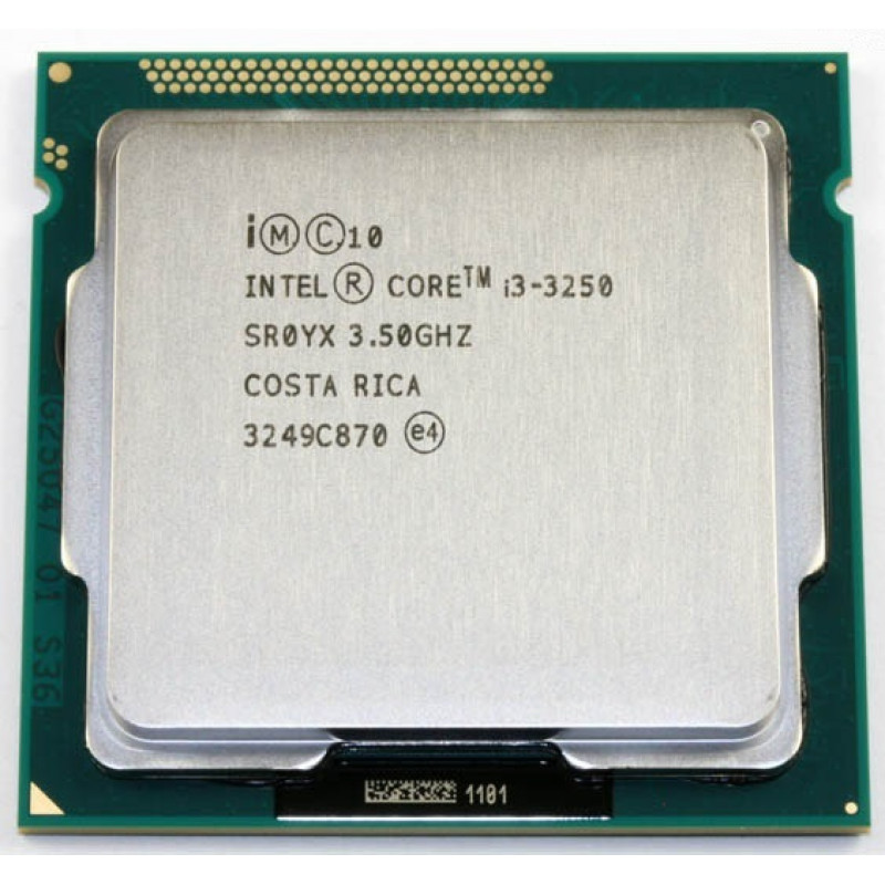 БУ Процесор Intel Core i3-3250 (S1155/2x3.5GHz/5GT/s/6MB/95 Вт/BX80637I33250)