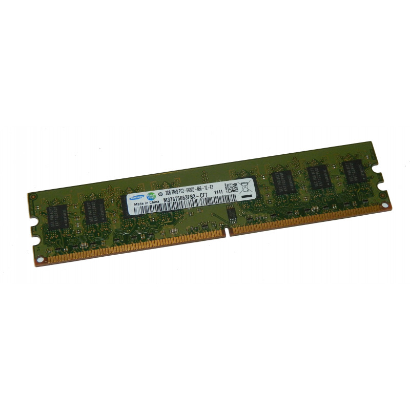 БУ Оперативна пам`ять Samsung (DIMM, DDR2, 2Gb, 800 MHz, M378T5663FB3-CF7)