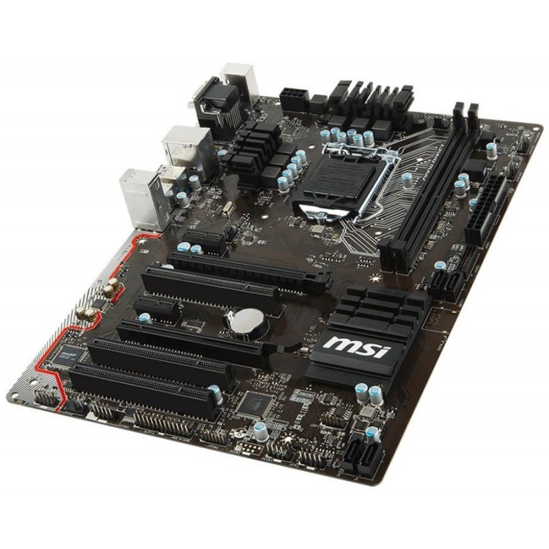 БУ Материнська плата MSI H110 PC MATE (s1151, H110, 2xDDR4, 2xPCI-Ex16, 2xPCI-Ex1, 3xPCI, ATX)