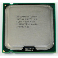 БУ Процессор Intel Core 2 Duo E7400 (S775/2x2.8GHz/3MB/65 Вт/BX80571E7400)