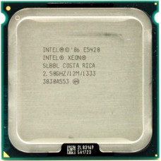 БУ Процесор Intel Xeon Quad E5420 (S771/4x2.5GHz/12MB/80 Вт/BX80574E5420)