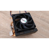 БУ Процесорний кулер AMD (AMD AM/FM, 4 трубки, 3pin, 80мм, 2300 об/хв)