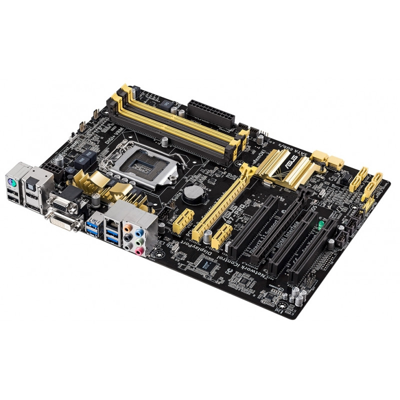 БУ Материнська плата Asus H87-PRO (s1150, Intel H87, 6xSATA, PCI-Ex16, 2xPCI-Ex1, ATX)