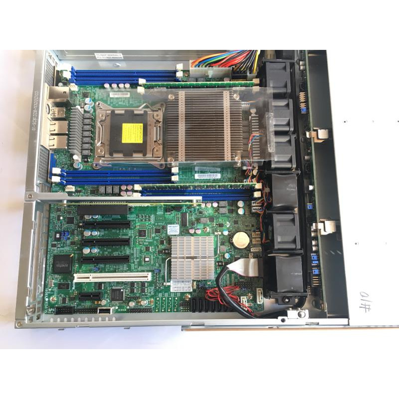 БУ Серверна платформа 1U Supermicro CSE-813M (4x3.5") 1хE5-2620 V2, 32Gb, HDD, 2 х Lan, 600W