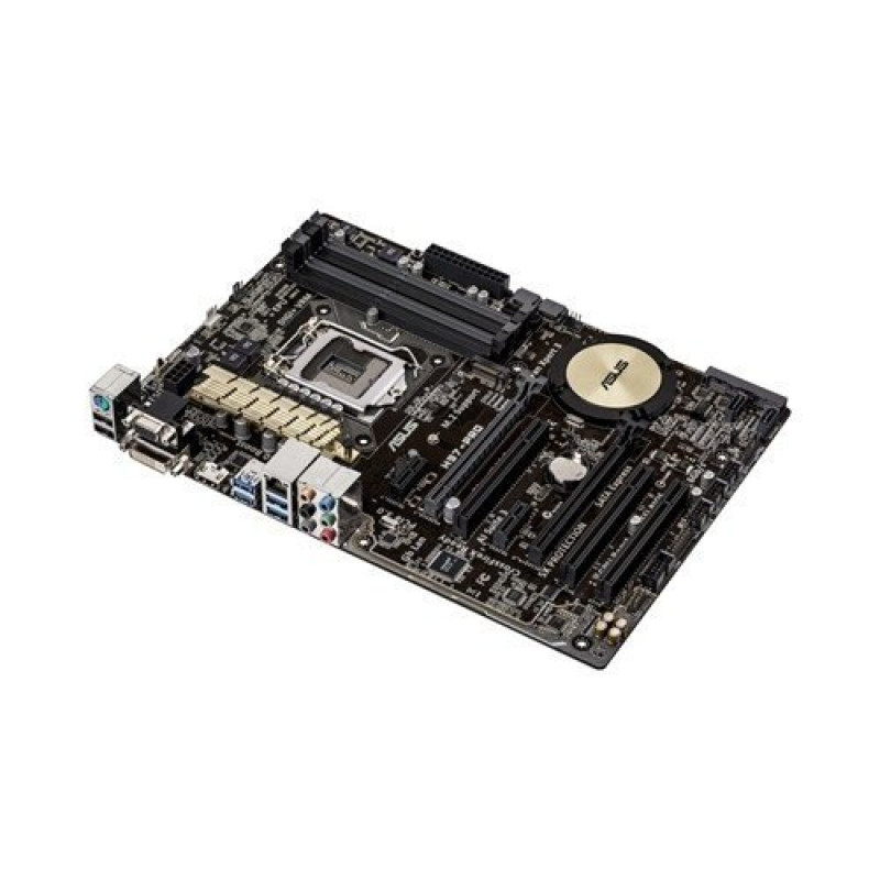 БУ Материнська плата Asus H97-PRO (s1150, Intel H97, 4xSATA, 1хPCI-Ex16, 2xPCI-Ex1, ATX) НІ ЗАГЛУШКИ