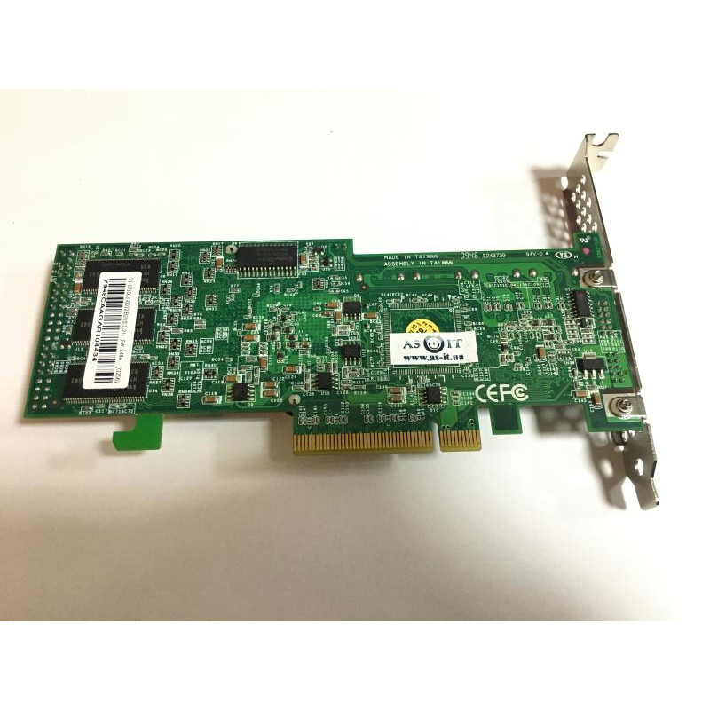 Used RAID controller ARECA ARC-1220, PCI-e x8, 128mb, 3GB/S, 4x SATAII