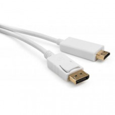 Used Multimedia cable Display Port to HDMI 1.8m Vinga (VCPDPHDMI1.8WH)