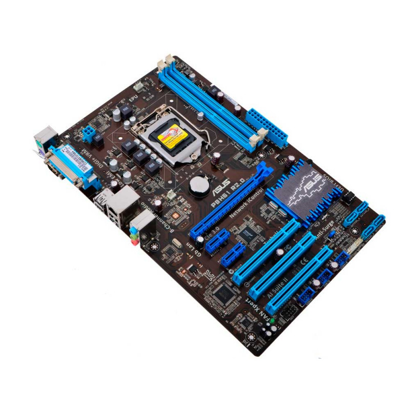 БУ Материнская плата s1155, ASUS P8H61 R2.0 (2xDDR3, Intel H61, PCI-Ex16x1, ATX)