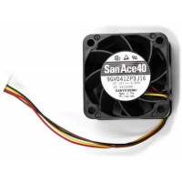 БУ Вентилятор для корпусу SanAce40 9GV0412P3J16, 40х40х28мм (12v 0.60a 4pin)