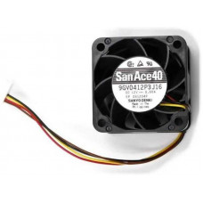 БУ Вентилятор для корпусу SanAce40 9GV0412P3J16, 40х40х28мм (12v 0.60a 4pin)