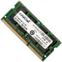 Crucial RAM (SO-DIMM, DDR3L, 4Gb, 1600MHz, CT51264BF160B.C16F1MR)