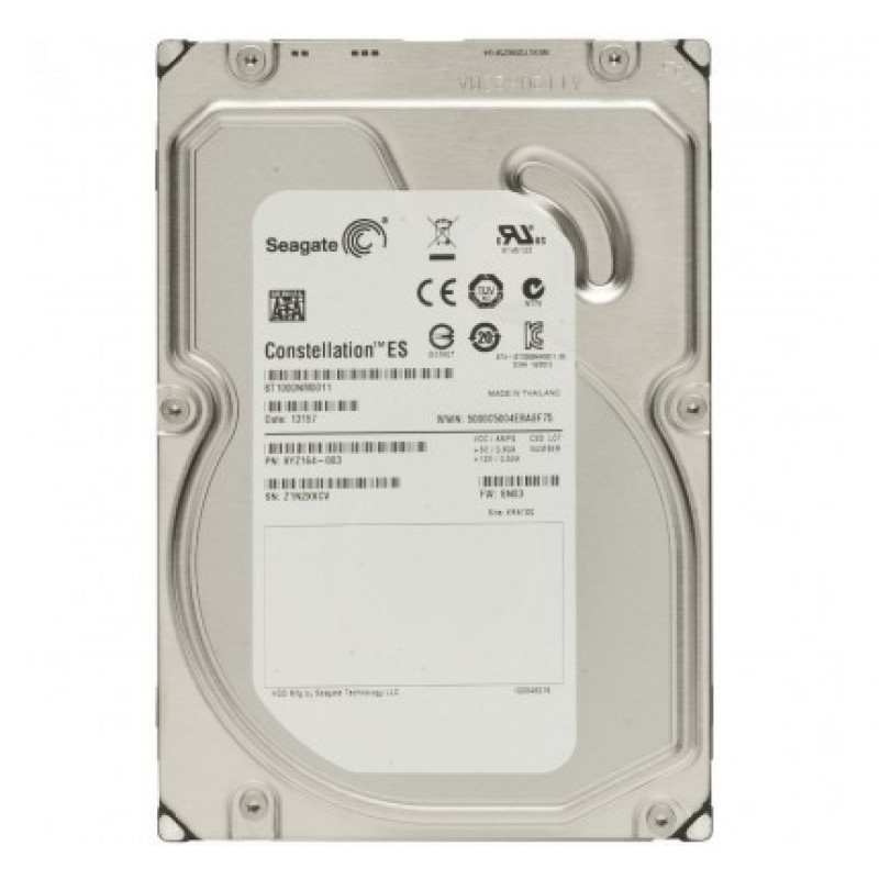 Used Hard drive 1 TB Seagate (3.5", 7200 rpm, 64 MB, SATAIII, ST1000NM0011)
