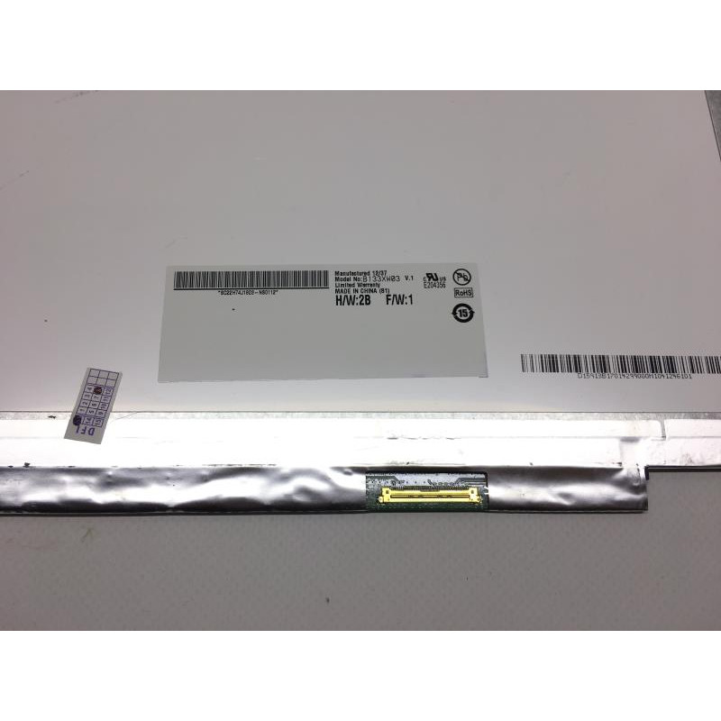 БУ Матриця (дисплей) 13.3" B133XW03 V.1 (slim LED, 1366 * 768, 40pin, справа внизу, матова)