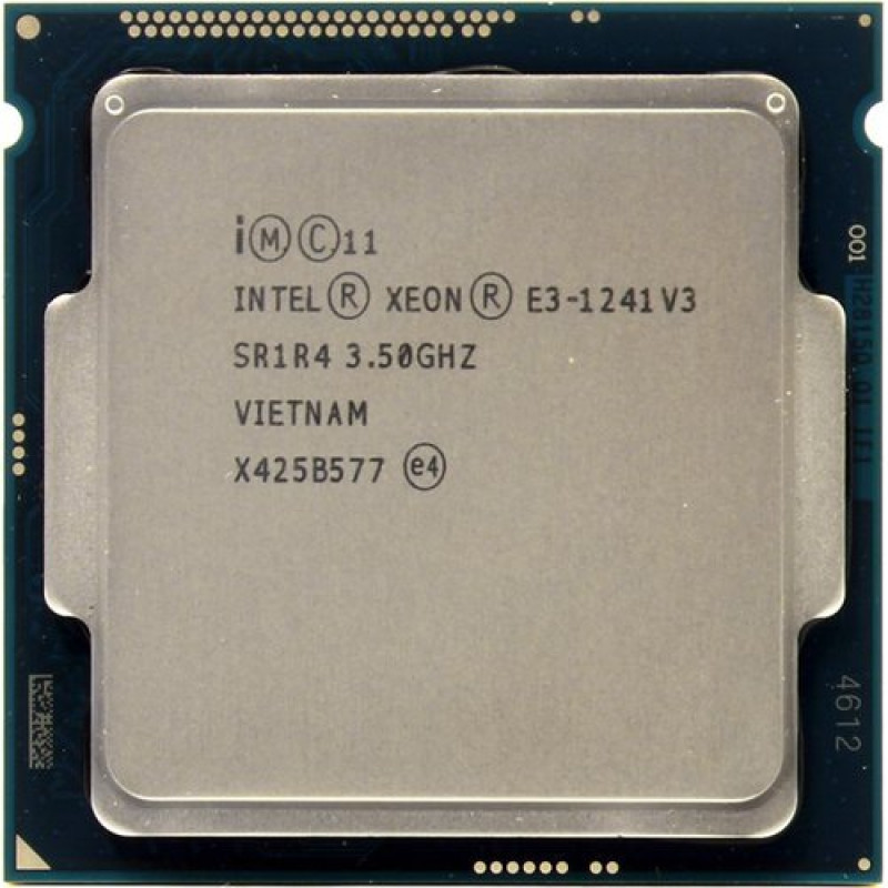 БУ Процесор Intel Xeon E3-1241 V3 (s1150/4x3.5GHz/5GT/s/8MB/80Вт/BX80646E31241V3)