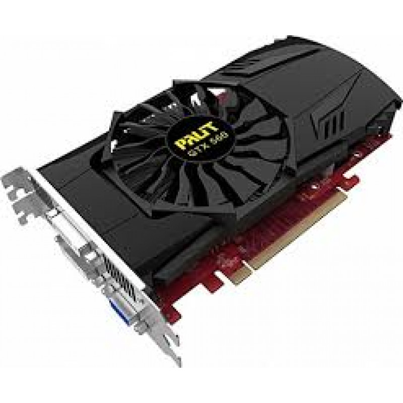 БУ Відеокарта Palit PCI-Ex GeForce GTX 560 2 ГБ, GDDR5, 256-bit, 2xDVI, HDMI, VGA)