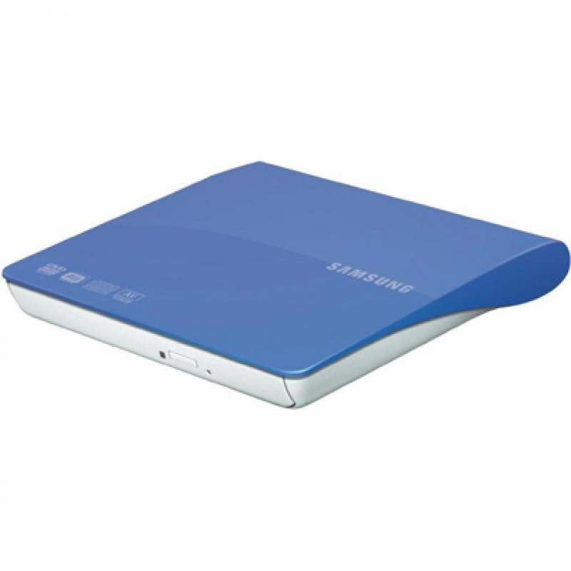 БУ Оптический привод внешний Samsung SE-208DB (USB 2.0, DVD-RW, Blue)