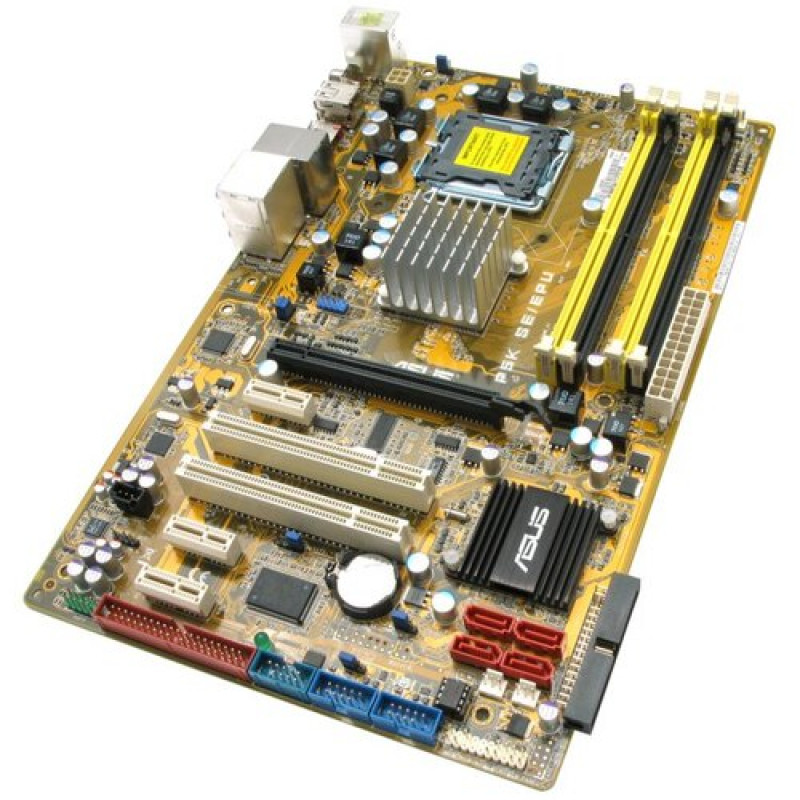 Used Motherboard s775, ASUS P5K SE/EPU (4xDDR2, Intel P35, PCI-Ex16x2, ATX)