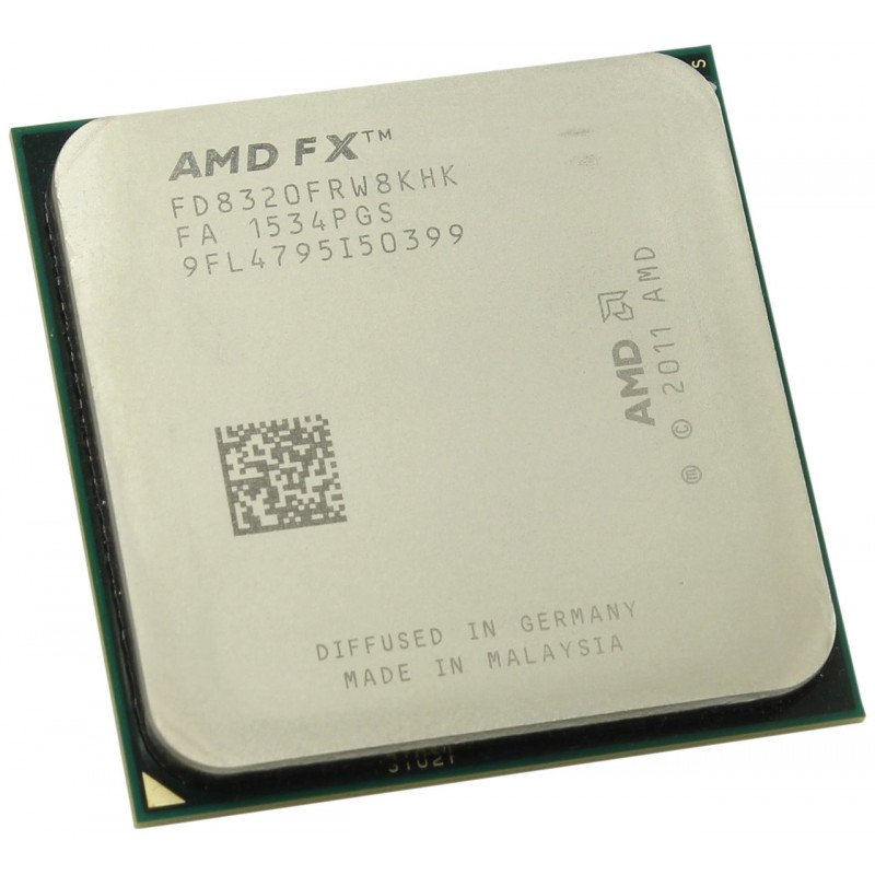 БУ Процесор sAM3+ AMD FX-8320, 3,5-3,5 МГц, 8-core, Ні, 125W