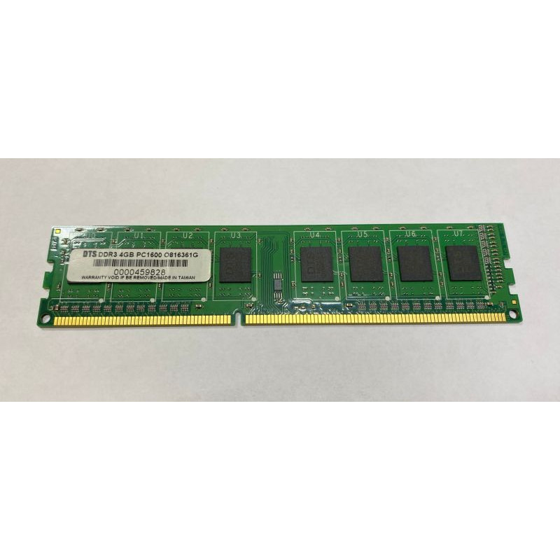 Used RAM 4 GB, DDR3, DTS (for desktop PCs, 1600 MHz, 1.5, CL11, O816361G)