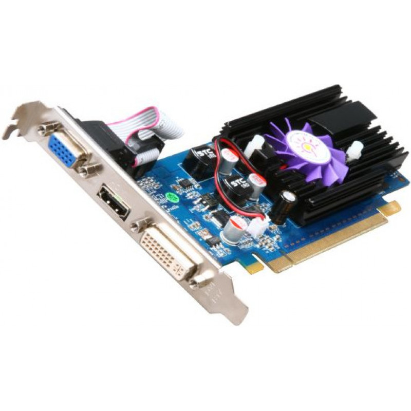 БУ Відеокарта Sparkle GeForce 210 1GB GDDR3, 64 біт, 520/1230 МГц, VGA, DVI, HDMI