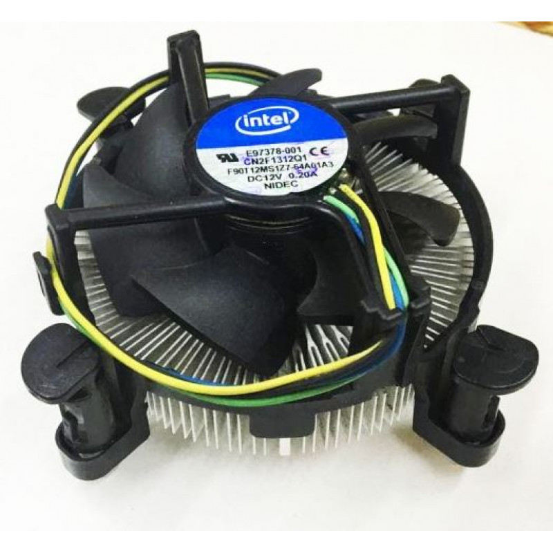 БУ Процессорный кулер Intel E97378 медь (s1150/1151/1155/1156, 4pin, 2500 об/мин, 95W)