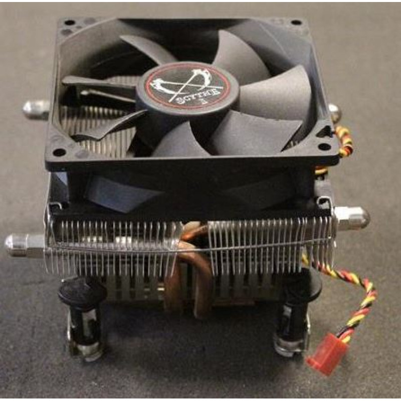 CPU cooler Scythe s775, copper base, 3pin, 92mm