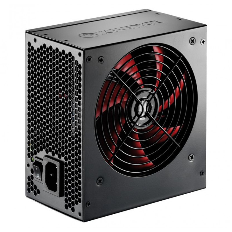Used Power supply 550 W Xilence, 24+4+4 pin, video card power - 1x6pin, 120 mm, ATX, SPS-XP550.(1