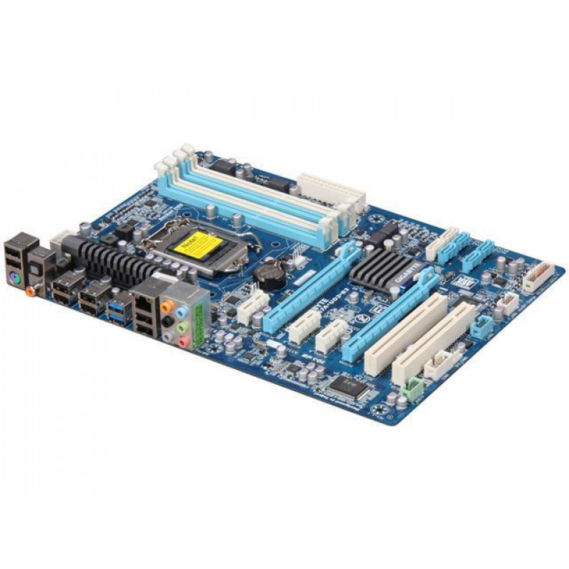БУ Материнская плата s1155, Gigabyte GA-P67A-UD3 (4xDDR3, Intel P67, PCI-Ex16x2, ATX)