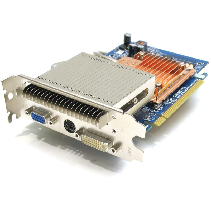 Відеокарта Gigabyte ATI Radeon X1600 Pro 256MB GDDR2, 128 біт, 500/800 МГц, DVI, VGA